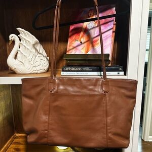 Coach Leather Shopper Tote #4067